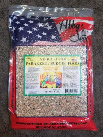 5 lbs ABBA 1600 Parakeet and Lovebird Seed